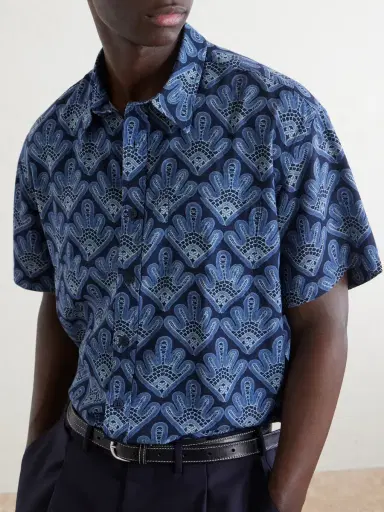 NN07 Deon Printed Woven Shirt - Men | Thumbnail 5