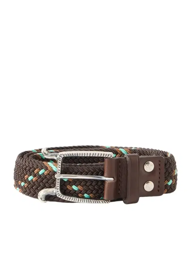 KAPITAL Atlas Woven Buckle Belt - Men