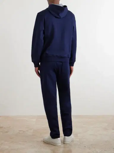 Brunello Cucinelli Cotton-Blend Zip-Up Hoodie - Men | Thumbnail 4 Brunello Cucinelli Cotton-Blend Zip-Up Hoodie - Men | Thumbnail 4