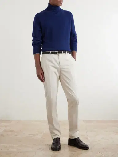 Brunello Cucinelli Alpaca-Blend Rollneck Sweater - Men | Thumbnail 2