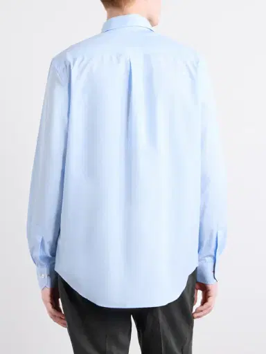 Paul Smith Classic-Collar Cotton-Poplin Shirt - Men | Thumbnail 4