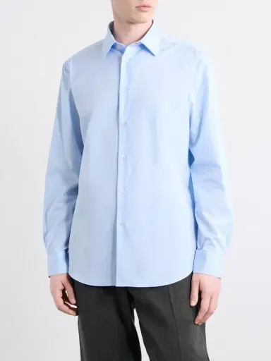 Paul Smith Classic-Collar Cotton-Poplin Shirt - Men | Thumbnail 5