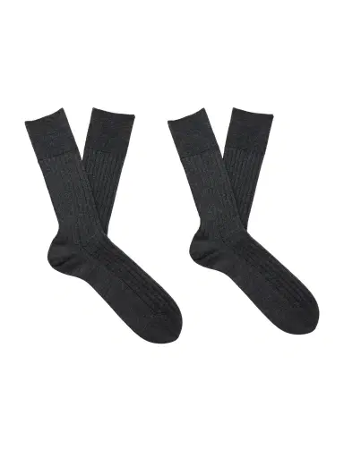 FALKE Set of Two Cashmere-Blend Socks - Men | Thumbnail 1 FALKE Set of Two Cashmere-Blend Socks - Men | Thumbnail 1