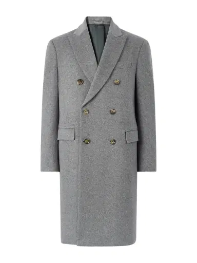 Lardini Double-Breasted Wool Coat - Men | Thumbnail 1