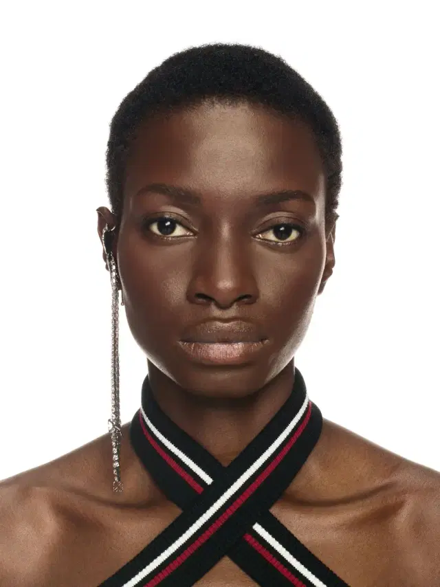 Off-White Butterfly Pendant Earring