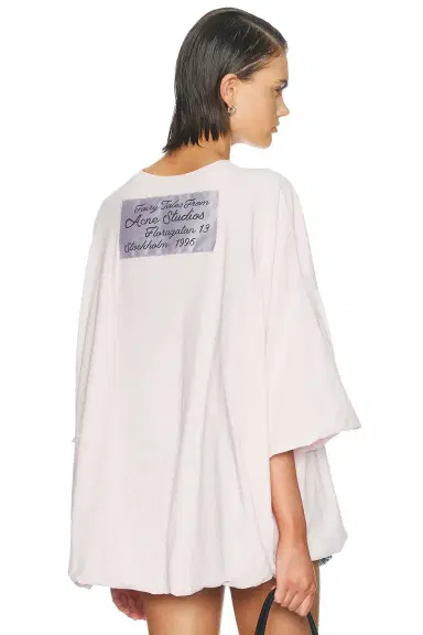 Acne Studios Eniko Irregular T-Shirt | Thumbnail 3