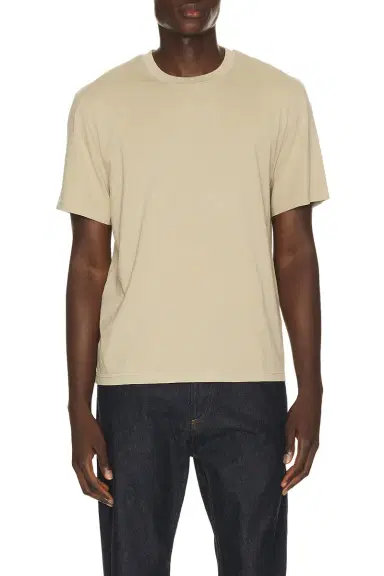 Frame Short Sleeve Light Cotton Tee | Thumbnail 1