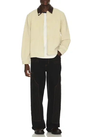 Pas Une Marque Distressed Patch Carpenter Pants | Thumbnail 4