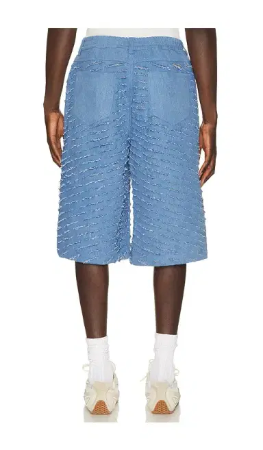 Pas Une Marque Cut Through Denim Shorts | Thumbnail 7 Pas Une Marque Cut Through Denim Shorts | Thumbnail 7