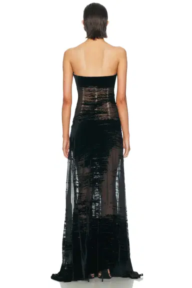Grace Ling Corseted Glitch Gown | Thumbnail 3