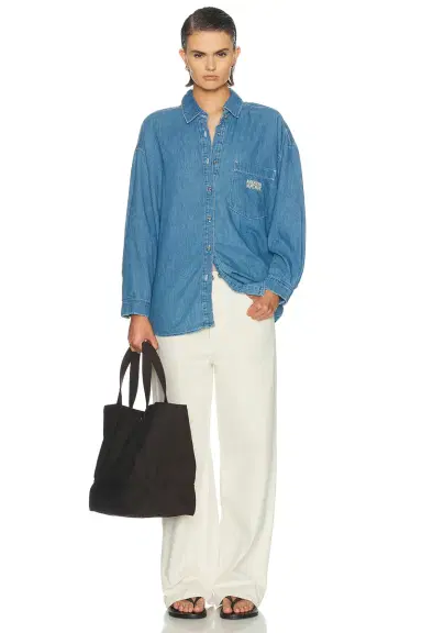 American Vintage Izeway Long Sleeve Shirt | Thumbnail 4
