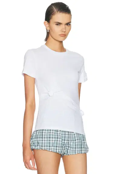 Helmut Lang Knot Baby Tee | Thumbnail 2 Helmut Lang Knot Baby Tee | Thumbnail 2