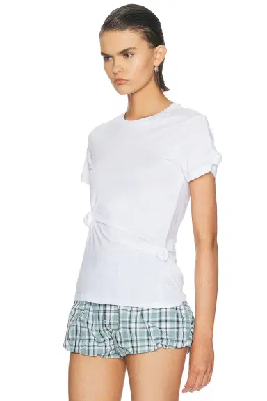 Helmut Lang Knot Baby Tee | Thumbnail 3 Helmut Lang Knot Baby Tee | Thumbnail 3
