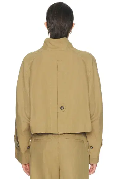 Helmut Lang Cropped Trench Jacket | Thumbnail 4