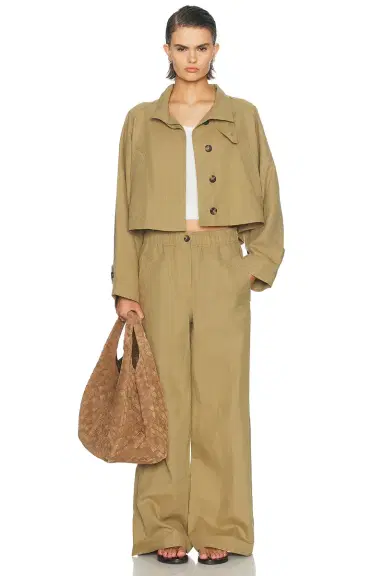 Helmut Lang Cropped Trench Jacket | Thumbnail 5
