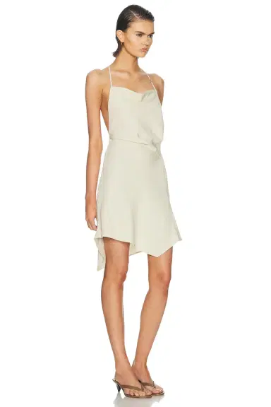 Helmut Lang Knot Slip Washed Dress | Thumbnail 2