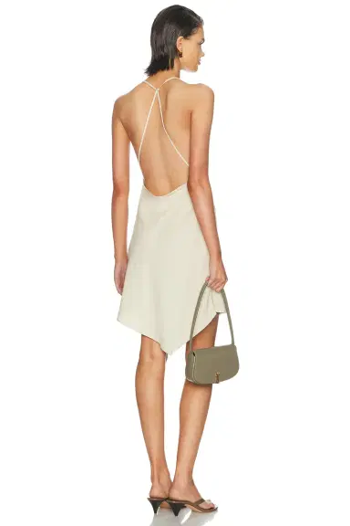 Helmut Lang Knot Slip Washed Dress | Thumbnail 4