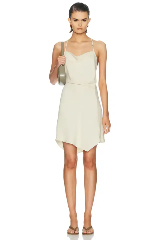 Helmut Lang Knot Slip Washed Dress