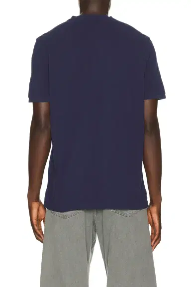 Polo Ralph Lauren Short Sleeve Garment Dyed Featherweight Mesh Henley T-Shirt | Thumbnail 2