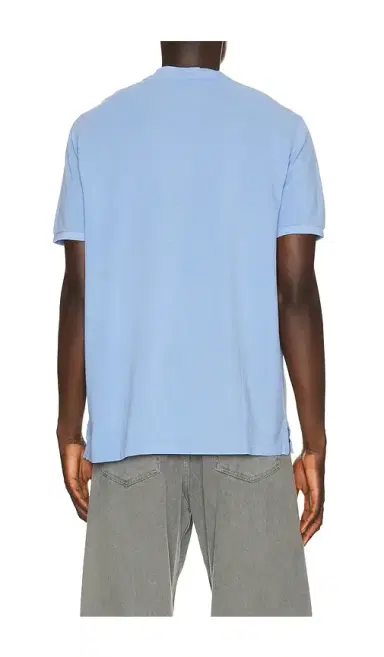 Polo Ralph Lauren Short Sleeve Garment Dyed Featherweight Mesh Henley T-Shirt | Thumbnail 7