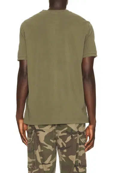 Polo Ralph Lauren Short Sleeve Garment Dyed Featherweight Mesh Henley T-Shirt | Thumbnail 2
