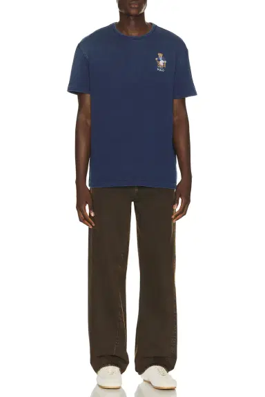 Polo Ralph Lauren Short Sleeve Jersey Knit Novelty Newport Bear T-Shirt | Thumbnail 3