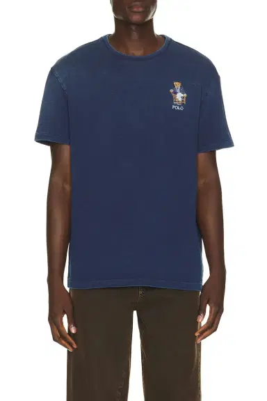 Polo Ralph Lauren Short Sleeve Jersey Knit Novelty Newport Bear T-Shirt | Thumbnail 1