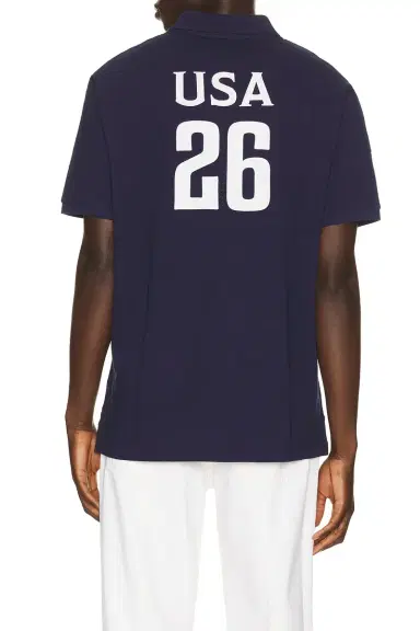 Polo Ralph Lauren Short Sleeve USA Mesh Polo | Thumbnail 2 Polo Ralph Lauren Short Sleeve USA Mesh Polo | Thumbnail 2