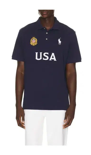 Polo Ralph Lauren Short Sleeve USA Mesh Polo | Thumbnail 6 Polo Ralph Lauren Short Sleeve USA Mesh Polo | Thumbnail 6