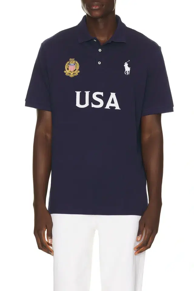 Polo Ralph Lauren Short Sleeve USA Mesh Polo