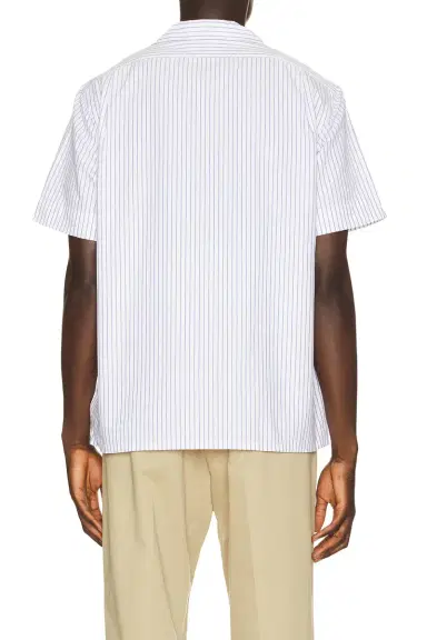 Polo Ralph Lauren Short Sleeve Lightweight Oxford Andy Stripe Camp Shirt | Thumbnail 2