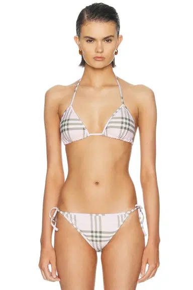 Burberry Triangle Bikini Top | Thumbnail 1 Burberry Triangle Bikini Top | Thumbnail 1