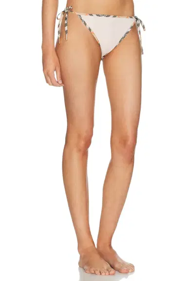 Burberry Tie Side Bikini Bottom | Thumbnail 2 Burberry Tie Side Bikini Bottom | Thumbnail 2
