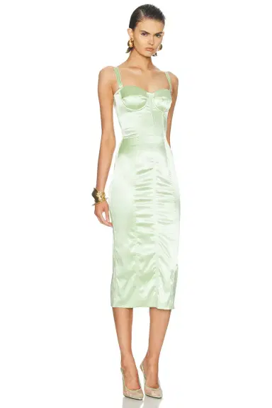 Dolce & Gabbana Bustier Midi Dress | Thumbnail 2 Dolce & Gabbana Bustier Midi Dress | Thumbnail 2