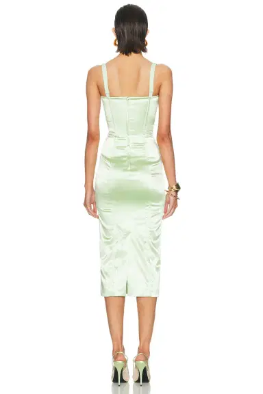 Dolce & Gabbana Bustier Midi Dress | Thumbnail 3 Dolce & Gabbana Bustier Midi Dress | Thumbnail 3