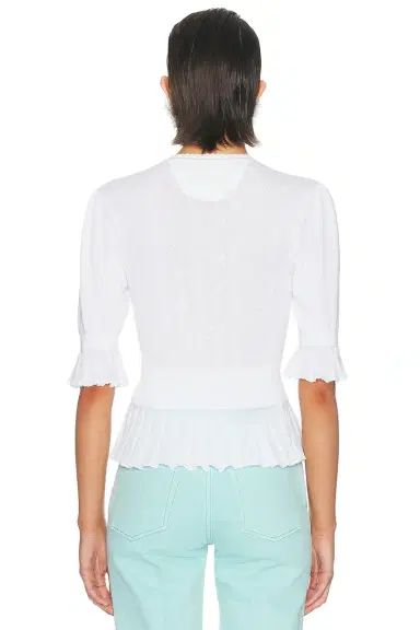 Chloé Pointelle Sweater | Thumbnail 3 Chloé Pointelle Sweater | Thumbnail 3