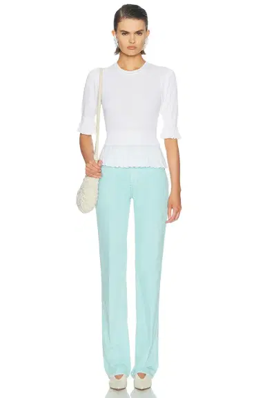 Chloé Pointelle Sweater | Thumbnail 4 Chloé Pointelle Sweater | Thumbnail 4