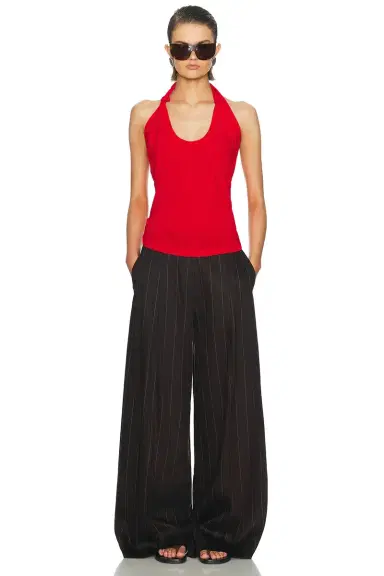 Helmut Lang Wide Leg Trouser | Thumbnail 5