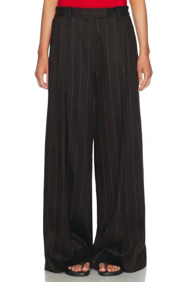 Helmut Lang Wide Leg Trouser | Thumbnail 1