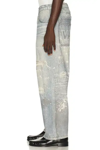 VANDYTHEPINK Trompe L'oeil Jeans | Thumbnail 3