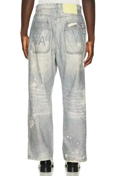 VANDYTHEPINK Trompe L'oeil Jeans | Thumbnail 4