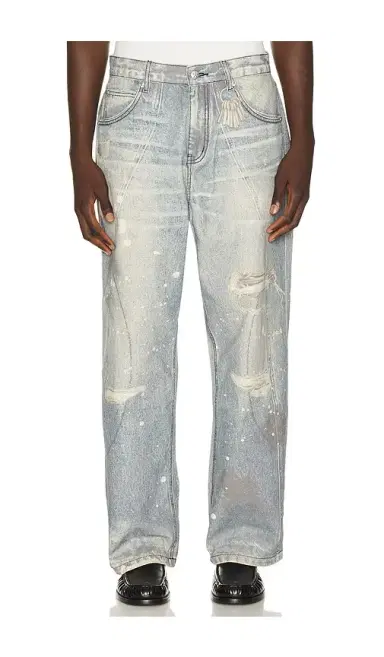 VANDYTHEPINK Trompe L'oeil Jeans | Thumbnail 8