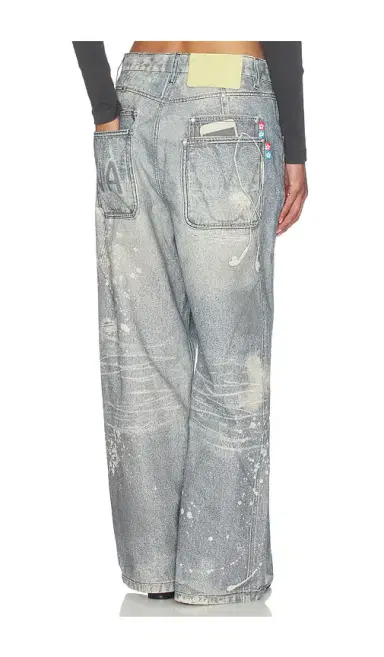 VANDYTHEPINK Trompe L'oeil Jeans | Thumbnail 9