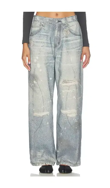 VANDYTHEPINK Trompe L'oeil Jeans | Thumbnail 10