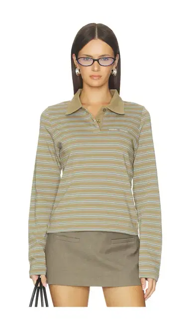 SAMSOE SAMSOE Sadonell Long Sleeve Polo | Thumbnail 1 SAMSOE SAMSOE Sadonell Long Sleeve Polo | Thumbnail 1