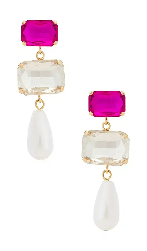 petit moments Alexis Pearl Drop Earrings