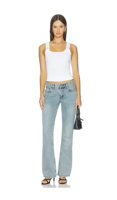 STILL HERE Tomorrow Low Rise Skinny Bootcut Jeans | Thumbnail 5