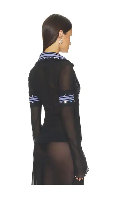 Off-White Geo Mirror Rib Color Block Shirt | Thumbnail 3 Off-White Geo Mirror Rib Color Block Shirt | Thumbnail 3