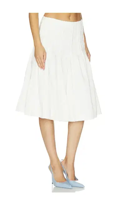 Markgong Pleated Midi Skirt | Thumbnail 2