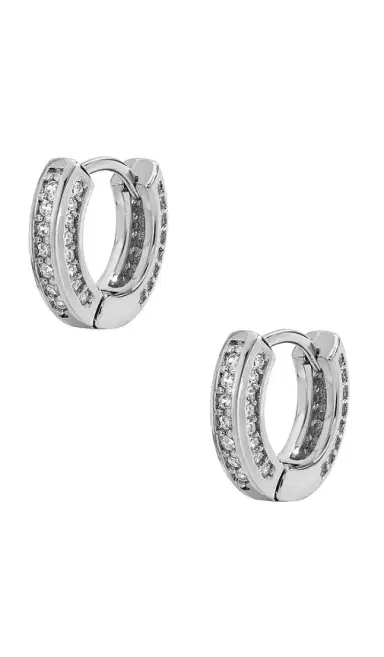 Mazin Jewels Charlotte Hoops Earring | Thumbnail 1